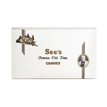 See's Candies Famous Old Time Dark Chocolates Box Set 1LB / 454g（2 boxes）