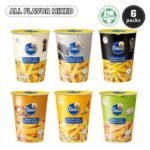 Crisup Potato Chips – 3 Packs, 6 Bold Flavors | Shipping Covered | Real Sliced, Vacuum-Fried & Zero Trans Fat | Big Flavor, Free Crunch for Every Snack Mood