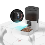 6l Automatic Cat App Control Auto Dry Food Dispenser Detachable Food Bowls Cats Large Dogs Multiple Pets Auto Feeder Pet Camera