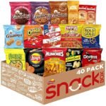 Frito-Lay Ultimate Snack Care Package, Variety Assortment of Chips, Cookies, Crackers & More, 3.39 Pounds, (Pack of 40)